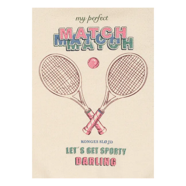 Sweat Loupy Match Coton Bio | Crème