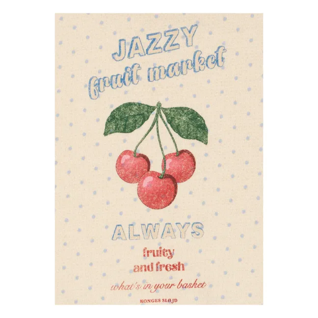 Sudadera de algodón ecológico Loupy Pois | Crudo