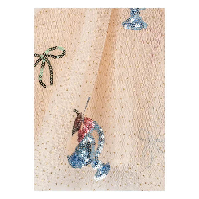 Robe Yvonne Glaces Tulle | Crème