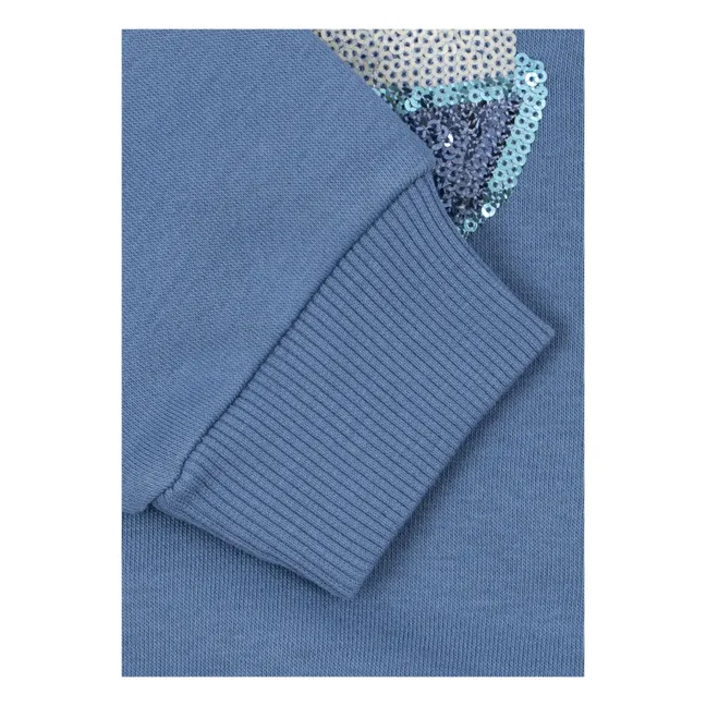 Sweat Loumilla Glaces Organic Cotton | Blue