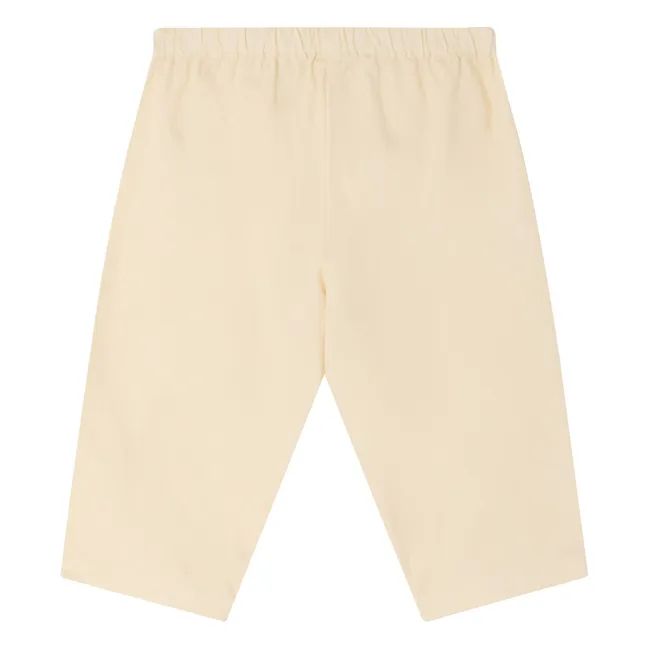 Pantalon Bandy Coton Bio | Ficelle