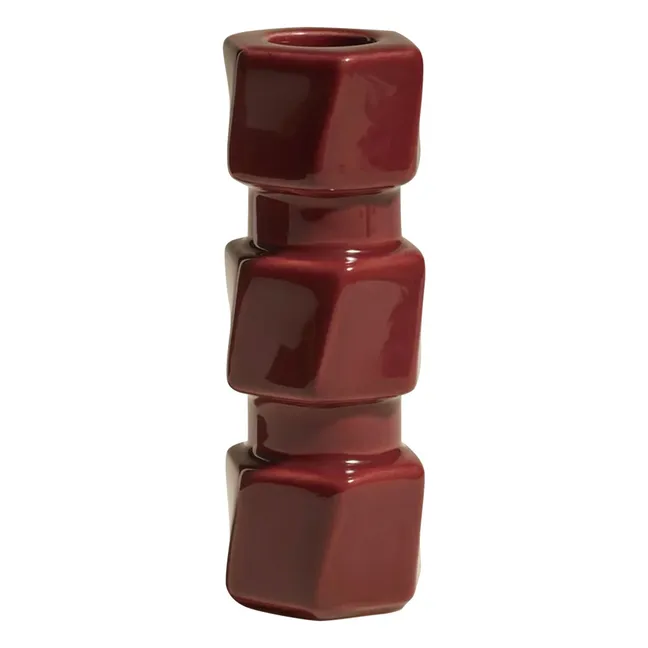 Colonna candlestick | Carmine red