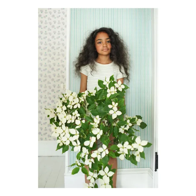 T-shirt Pouf Vagues Coton Bio | Sauge