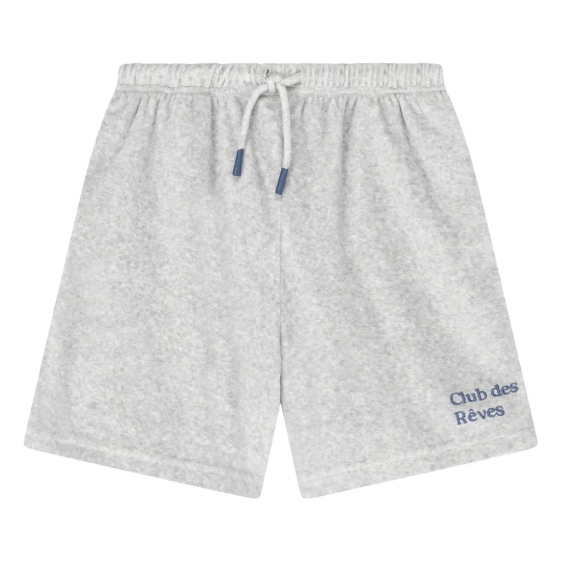 Short Club de Rêves Coton Bio | Gris chiné- Image produit n°0