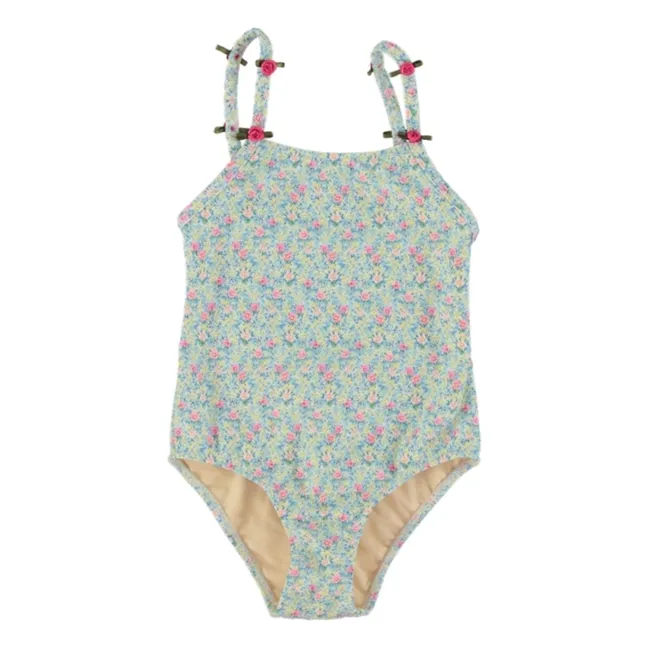 Polly Fleuri Swimsuit | Blue