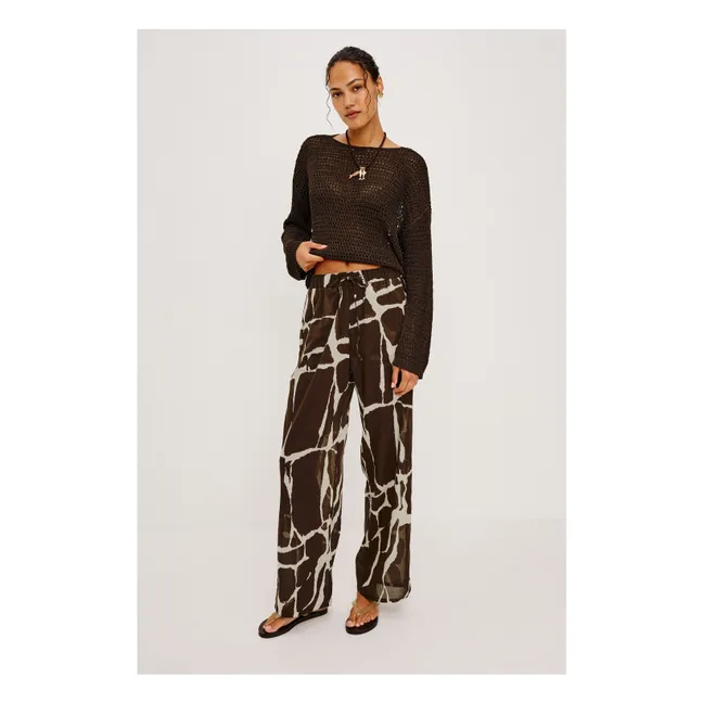 Pantalon Emmie | Marron