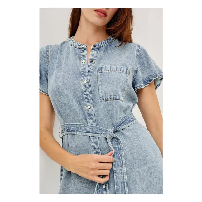 Kahlo dress | Denim blue