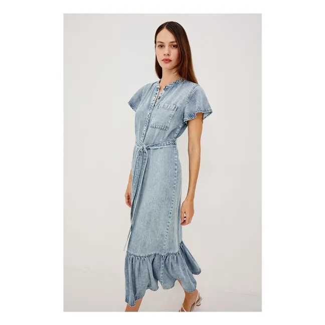 Kahlo dress | Denim blue
