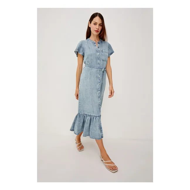 Kahlo dress | Denim blue