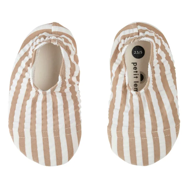 Anti-UV Striped Seersucker Water Shoes Fibras recicladas | Arena