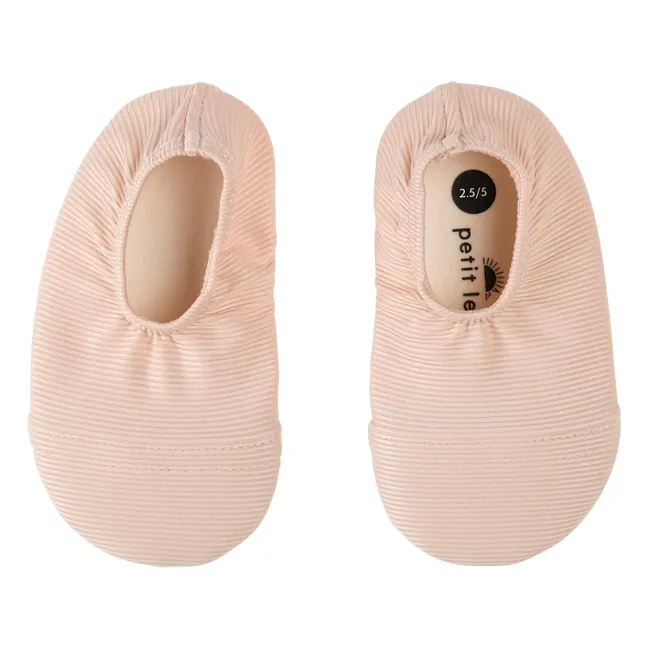 Zapatillas de agua UV de fibra reciclada texturizada | Rosa