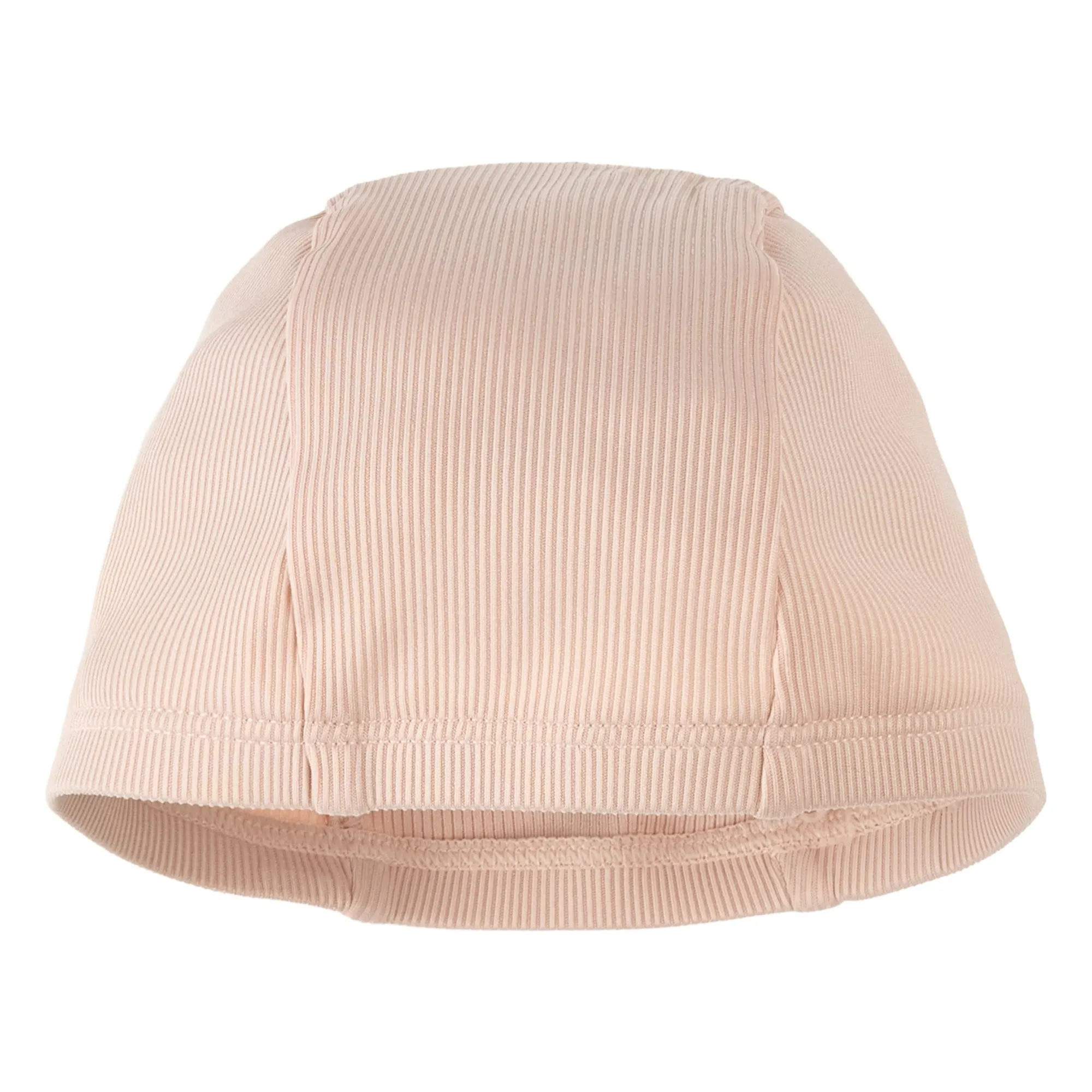 Petit Lem Pink Textured Uv Protection Bathing Cap Recycled Fibers