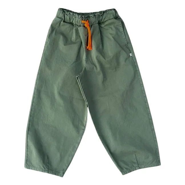 Pantalones Maggy de algodón orgánico | Khaki