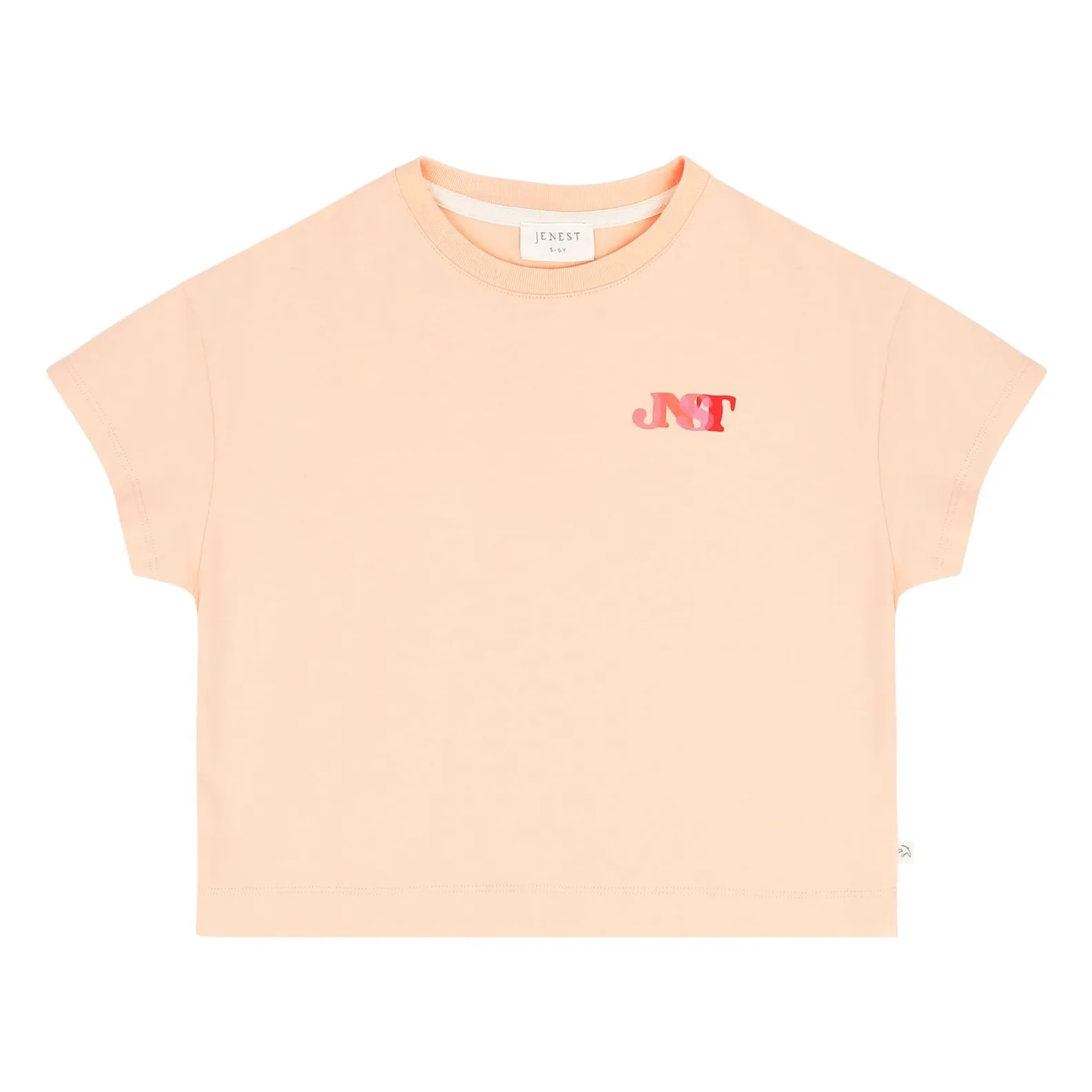 Jenest Peach Livia Jnst Organic Cotton T-Shirt