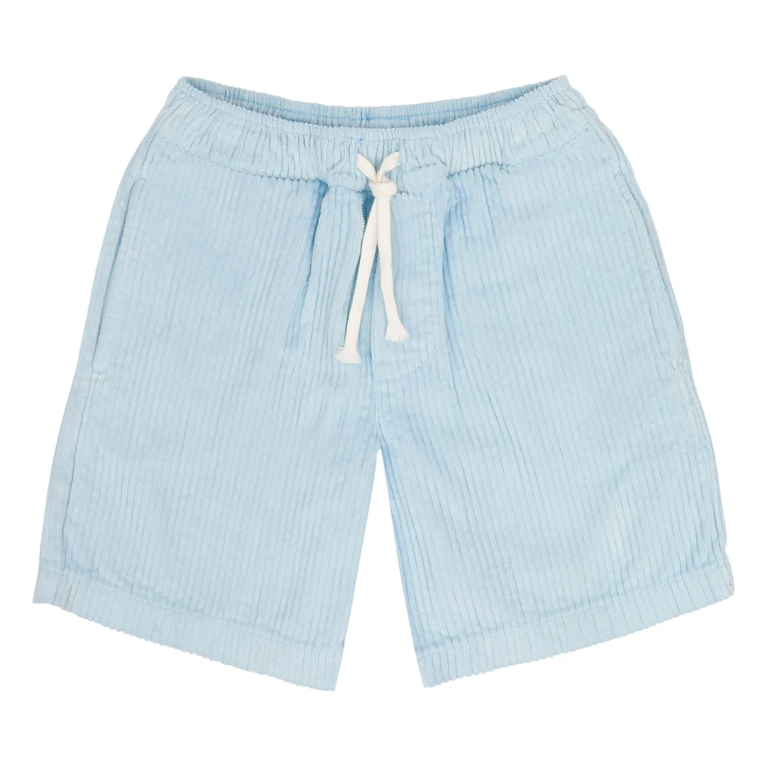 Jenest Light Blue Hug Corduroy Organic Cotton Shorts