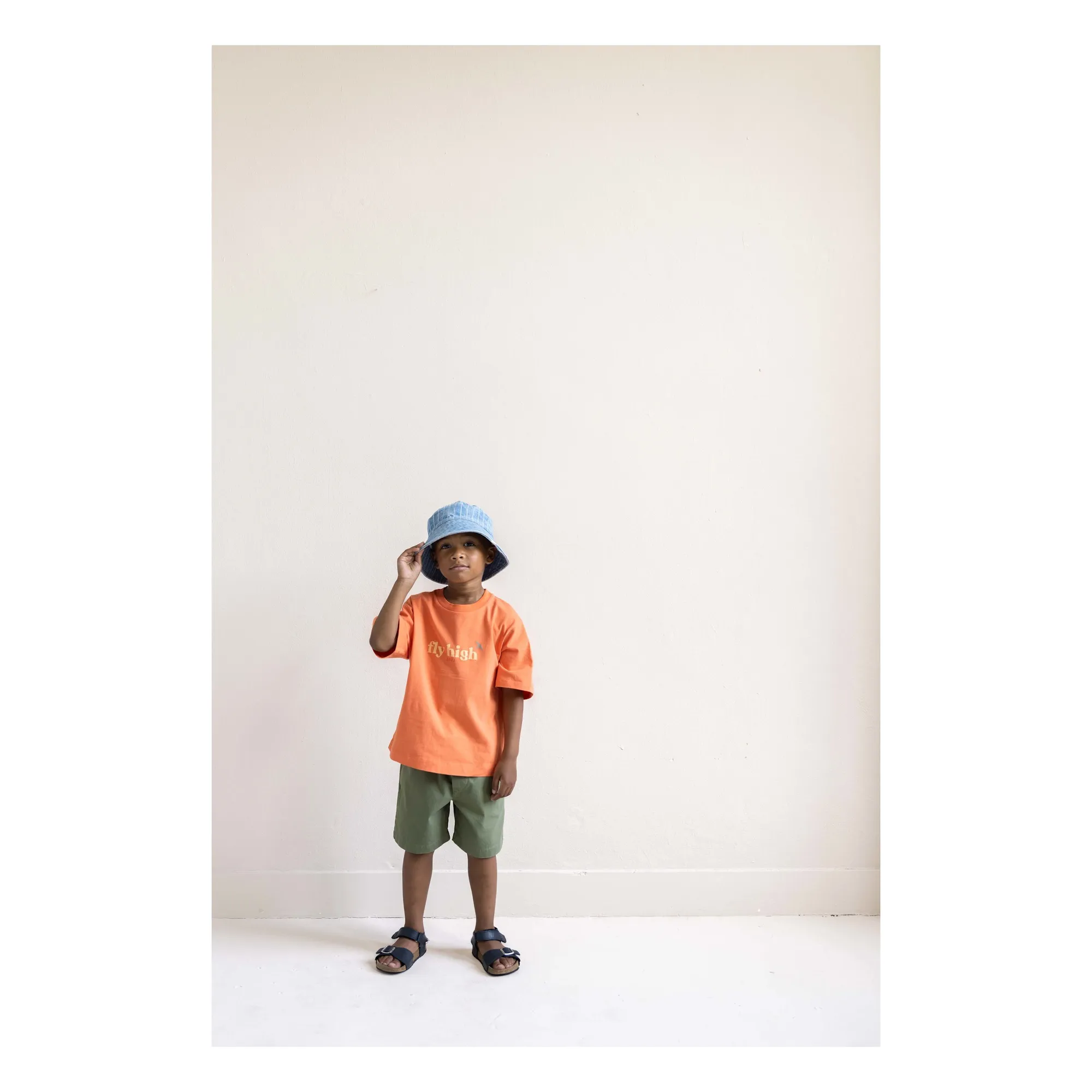 Short Hug Coton Bio | Khaki- Image produit n°1