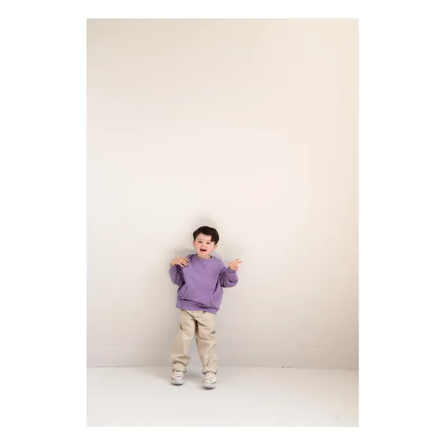 Sweat Bo On My Way Coton Bio | Violet