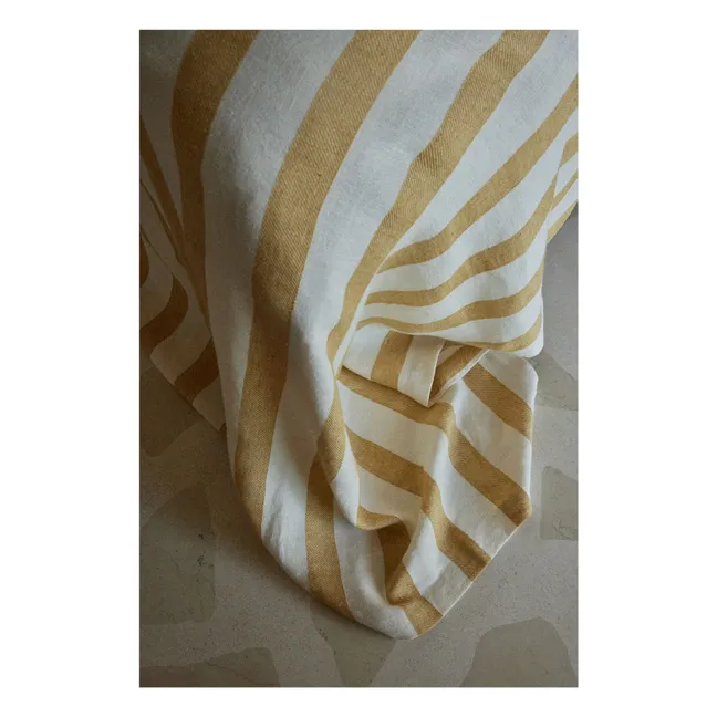 Colcha de lino Bastide | Curry