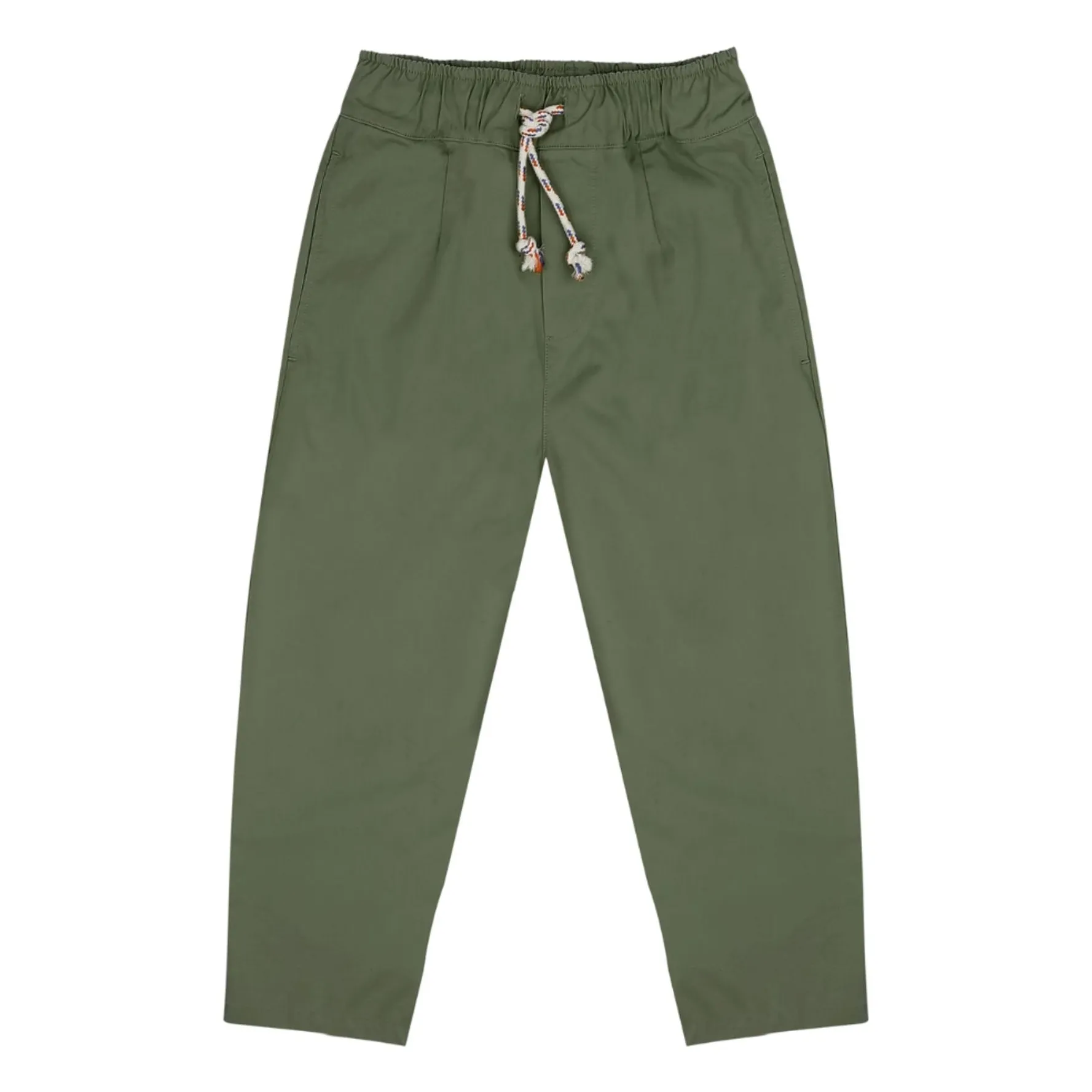 Jenest Khaki Chino Pants Comfy Organic Cotton