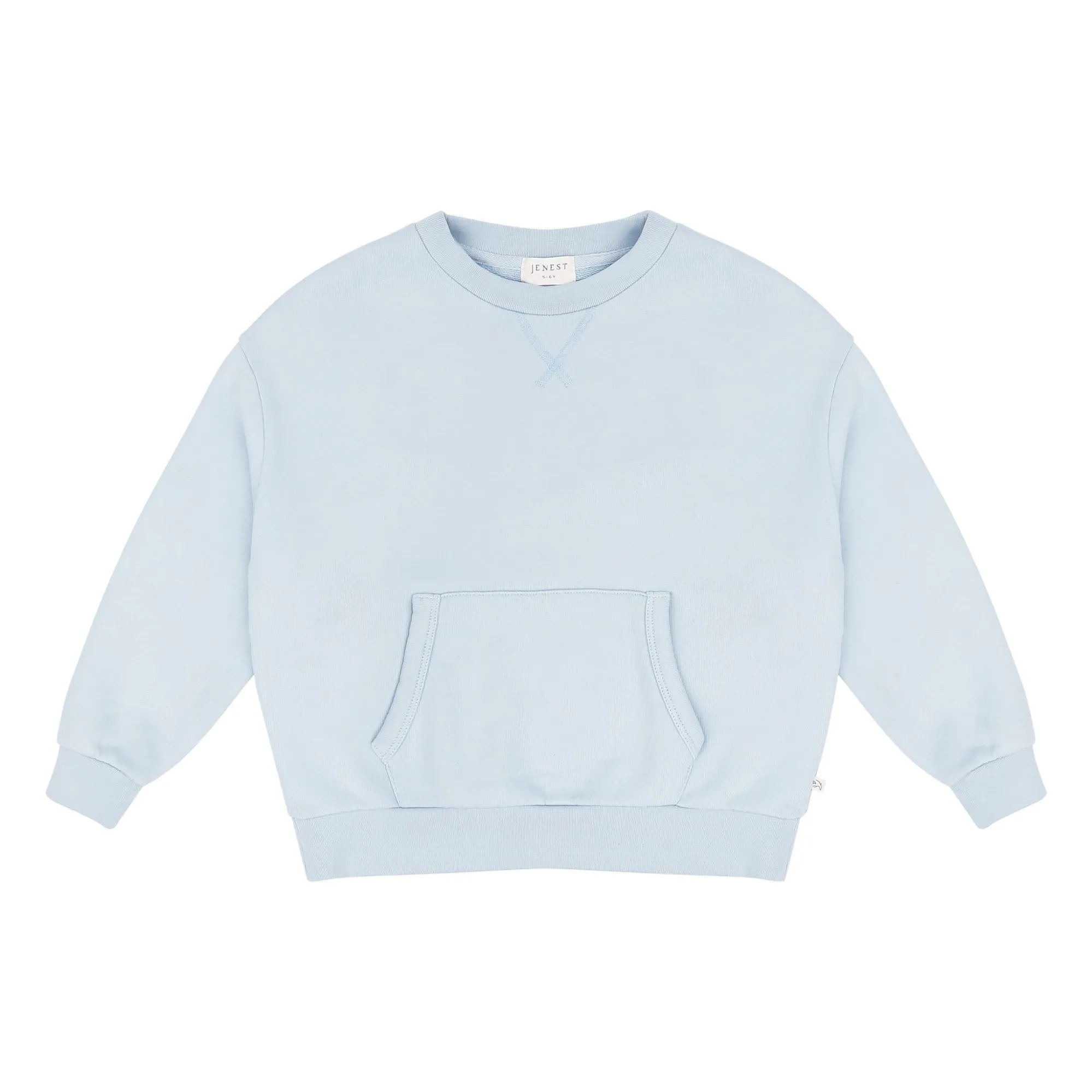 Jenest Light Blue Bo On My Way Organic Cotton Sweatshirt