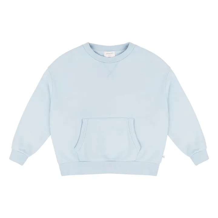 Sudadera Bo On My Way de algodón orgánico | Azul Cielo- Imagen del producto n°0