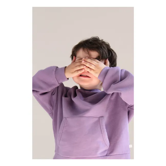 Sweat Bo On My Way Coton Bio | Violet