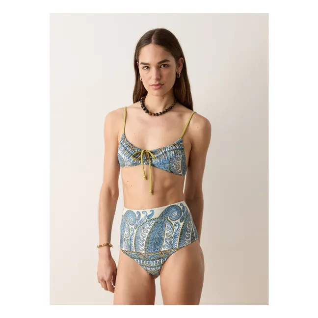 Haut de Maillot Arcadia | Lapis-lazuli