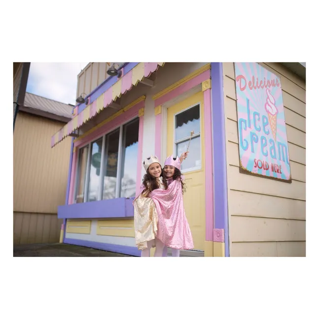  Corona de princesa de lentejuelas 