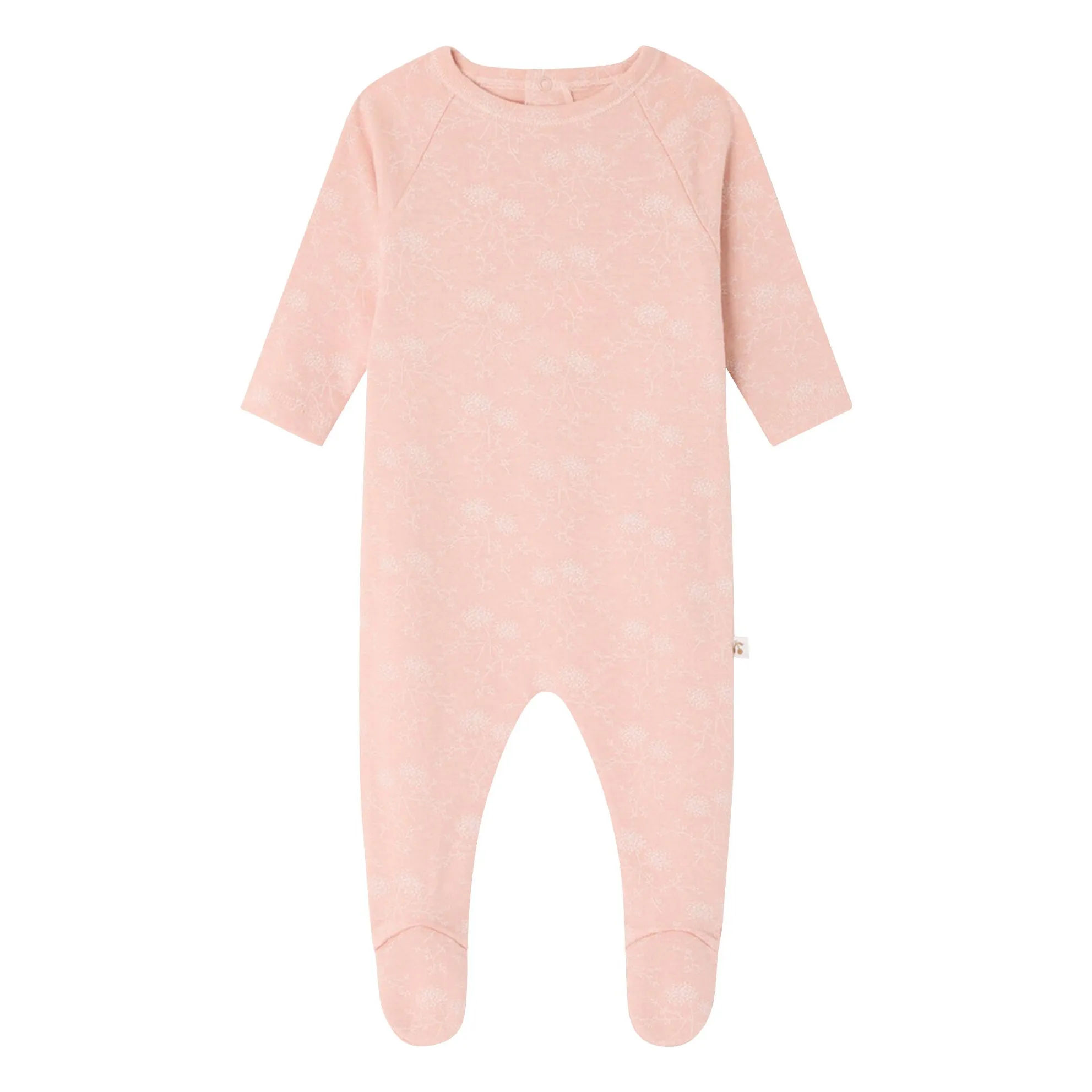 Bonpoint Powder Pink Tif Organic Cotton Pyjamas