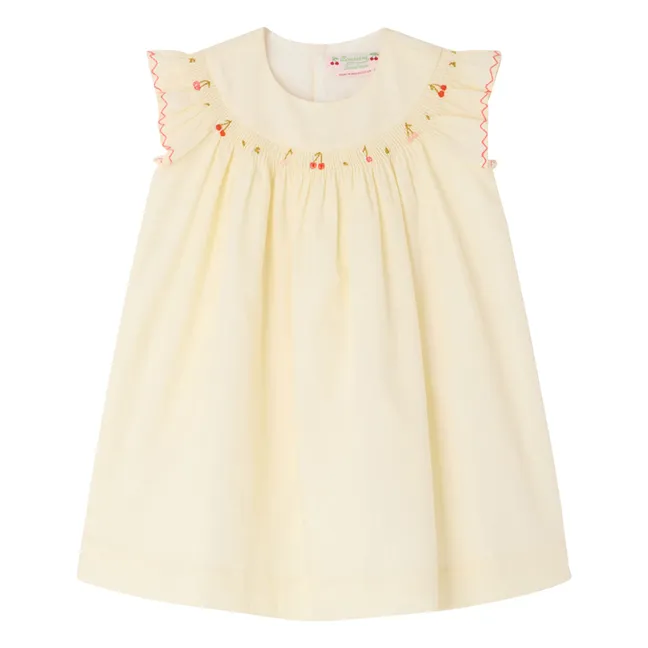 Robe Amantine Coton Bio | Ecru