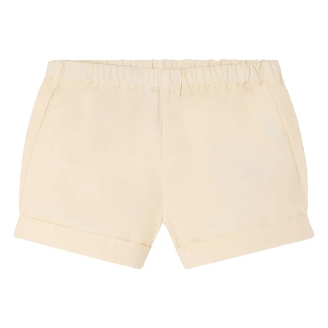 Pantalones cortos Ecady de algodón orgánico | Natural