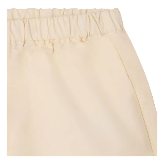 Pantalones cortos Ecady de algodón orgánico | Natural