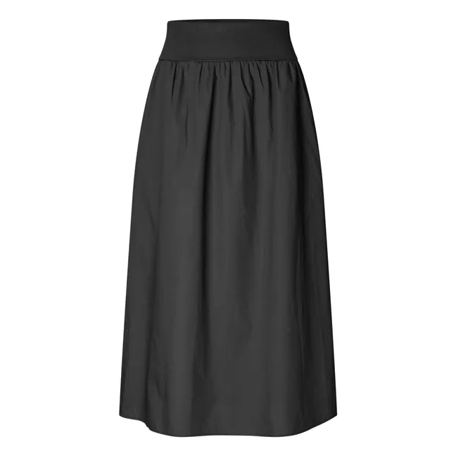 Falda Sathea Algodón orgánico | Negro