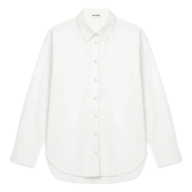 Ava Cotton shirt | White