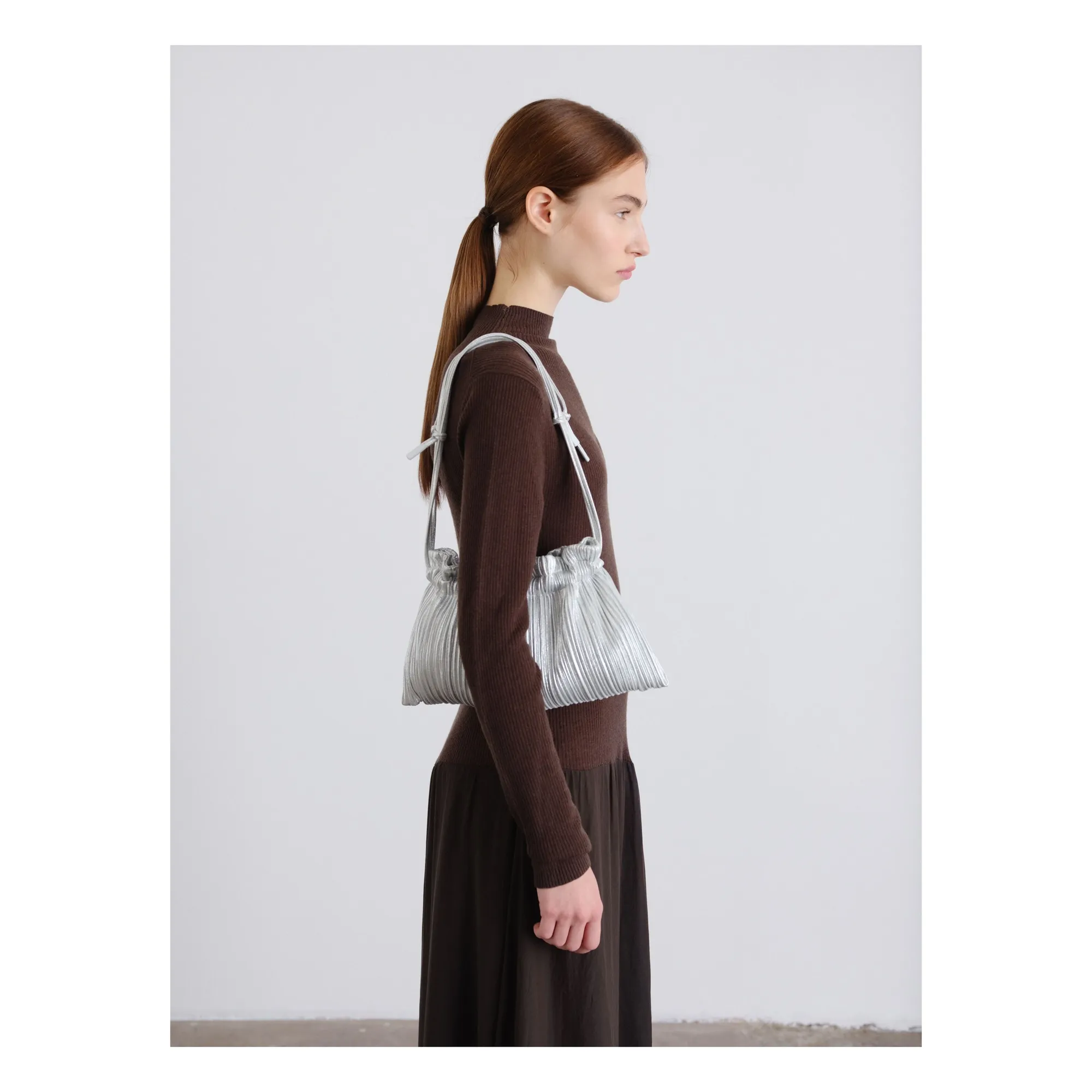 Sac Shell | Argenté- Image produit n°2