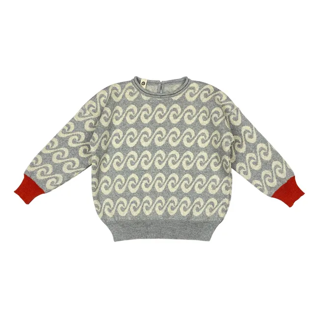 River Organic Cotton Sweater | Grey