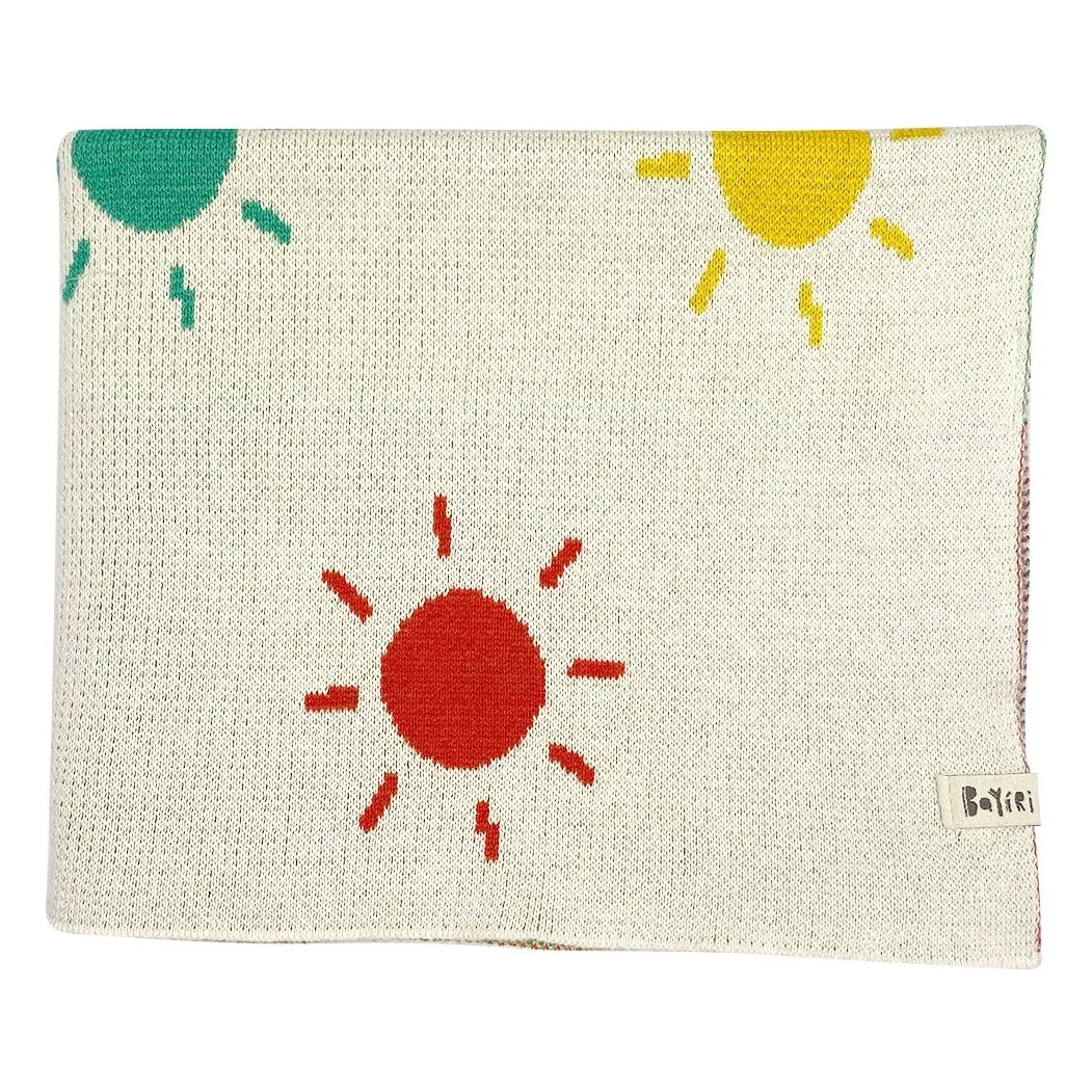Bayiri Ecru Sunny Organic Cotton Blanket