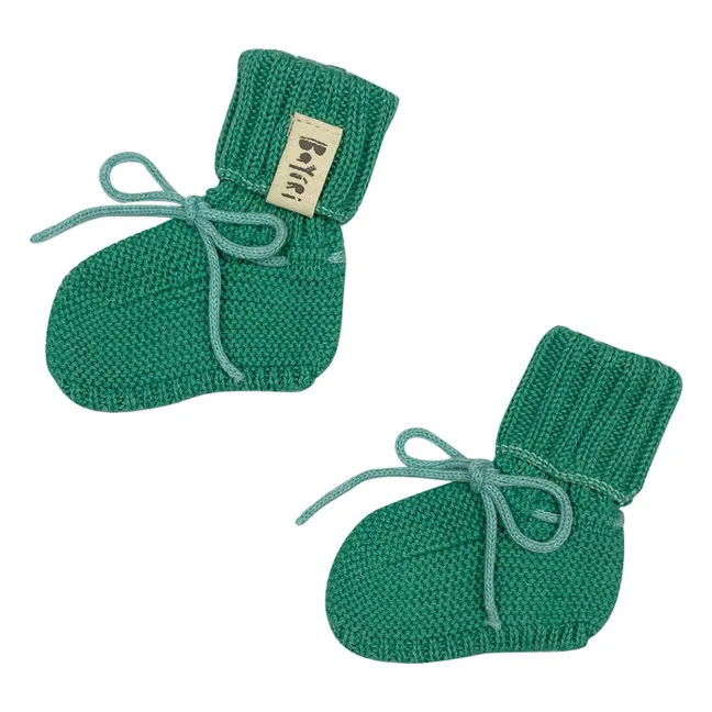 Chaussons River Coton Bio | Vert