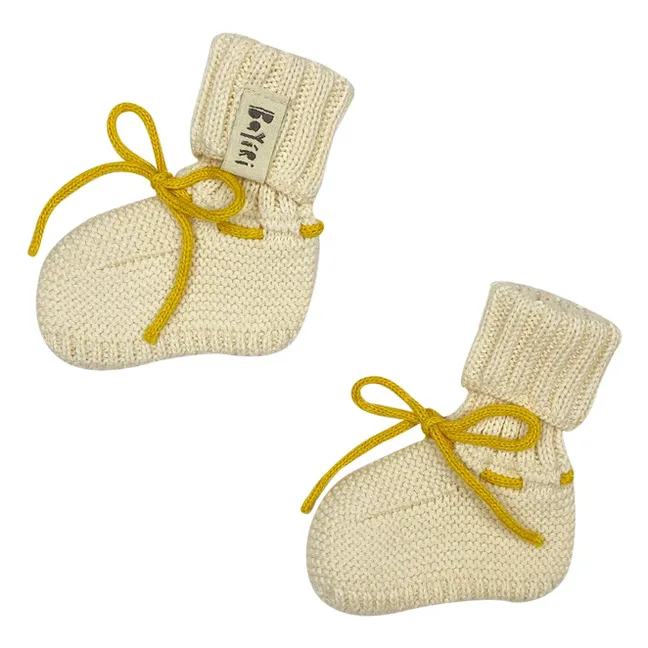 Chaussons River Coton Bio | Ecru