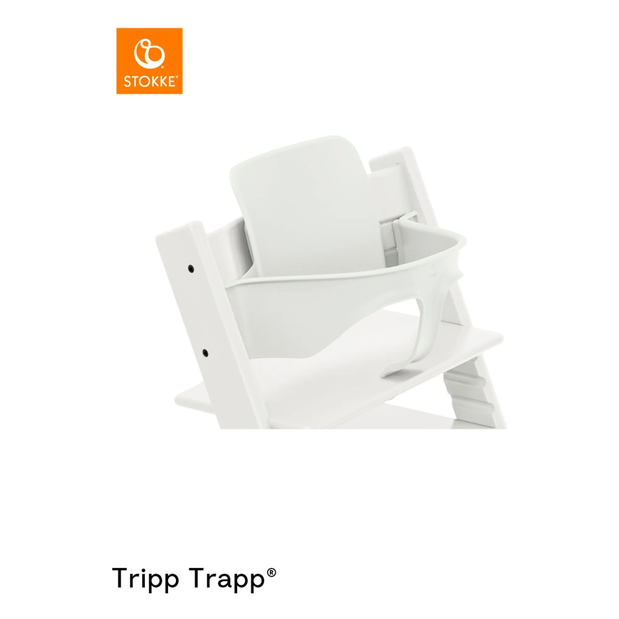 Stokke® White Tripp Trapp® Baby Set²