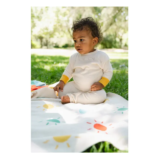 Pull Little Fish Coton Bio | Ecru