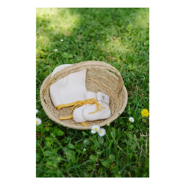 River Slippers Organic Cotton | Ecru