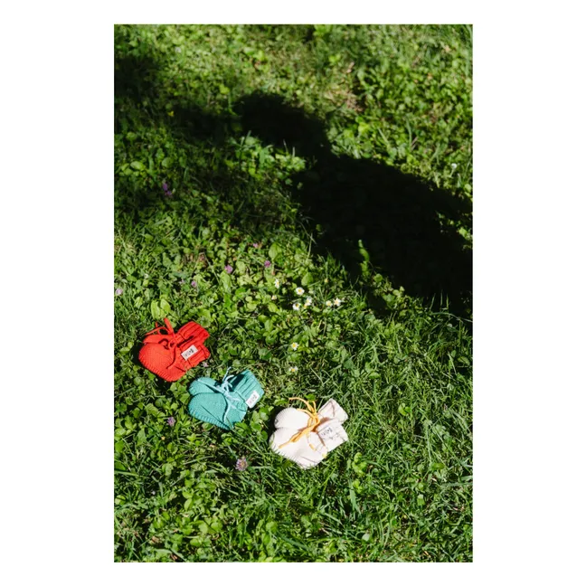 Chanclas de río de algodón ecológico | Crudo