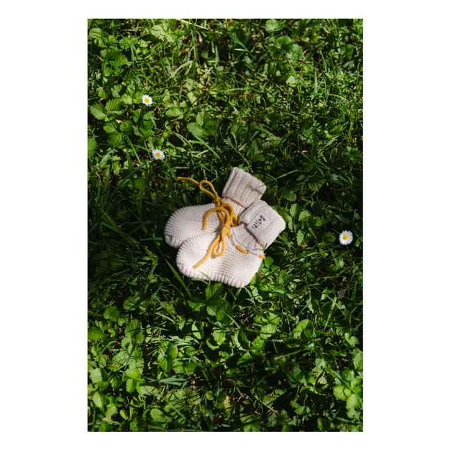 Chaussons River Coton Bio | Ecru