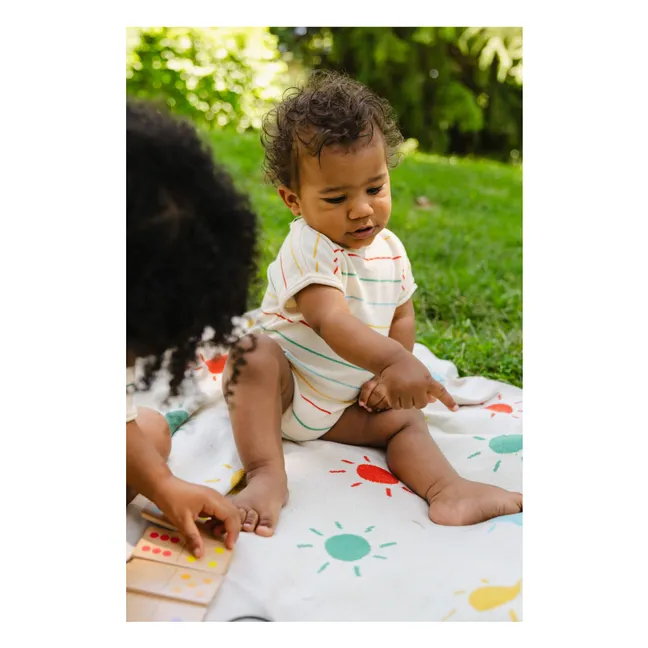 Couverture Sunny Coton Bio | Ecru