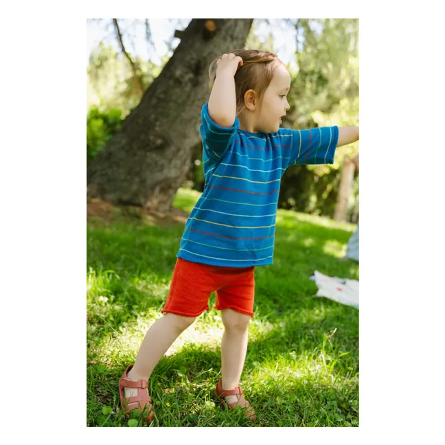 Explorer shorts Organic cotton | Red