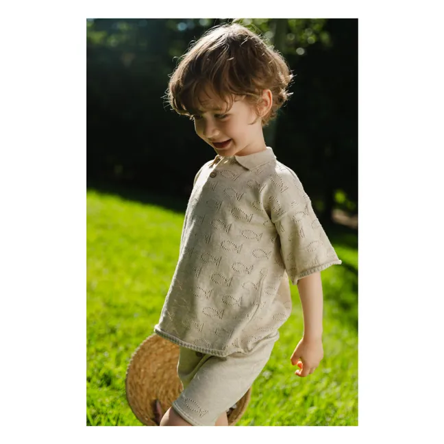 Polo submarino de algodón orgánico | Gris