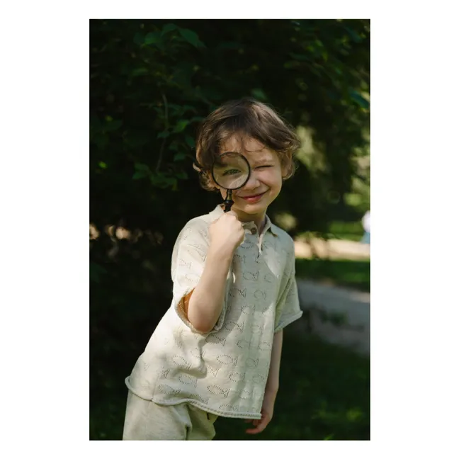 Polo submarino de algodón orgánico | Gris