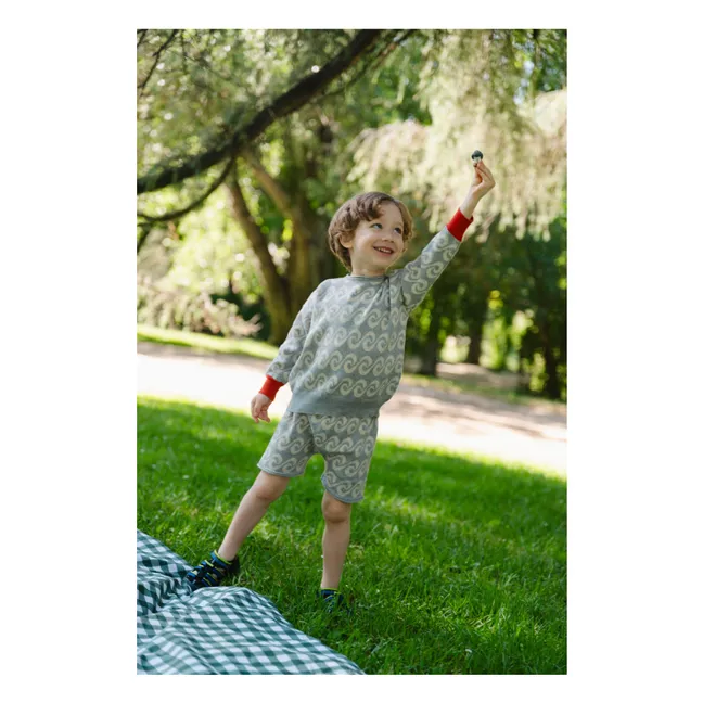 River Organic Cotton Sweater | Grey