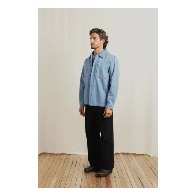 Arguam LS overshirt  | Light Blue